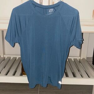 JoyLab new short sleeve slit tie back top